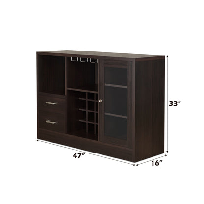Hazen - Wine Cabinet III - Espresso