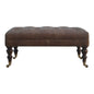 Buffalo - Ottoman With Castor Legs