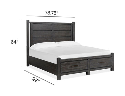 Plum Creek - Panel Storage Bed