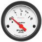AutoMeter Gauge, Fuel Level, Empty-Full, 2 1/16 in., Analog, Electrical, White Face, Each - 5719