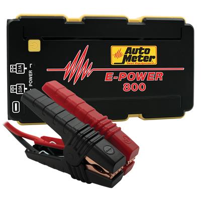 AutoMeter Jump Starter Box, E-POWER 800, Lithium Ion, 800 Peak Amps, Each - EP800