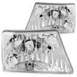 Anzo 1998-2000 Ford Ranger Crystal Headlights Chrome