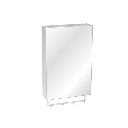 Medicine Cabinet, Wall Mounted Bathroom Mirror With Storage, Adjustable Shelves - Silver