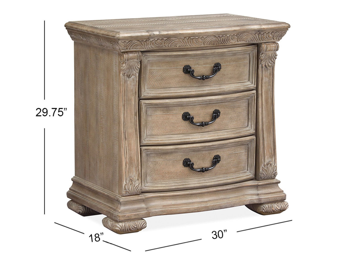 Marisol - Drawer Nightstand - Fawn
