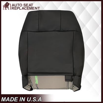 2005-2009 Ford Mustang Coupe GT V6 Leather Replacement Seat Covers in Black