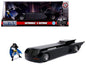 Batmobile with Batman Diecast Figure "Animated Series" DC Comics Series 1/24 Diecast Model Car by Jada  free shipping USA