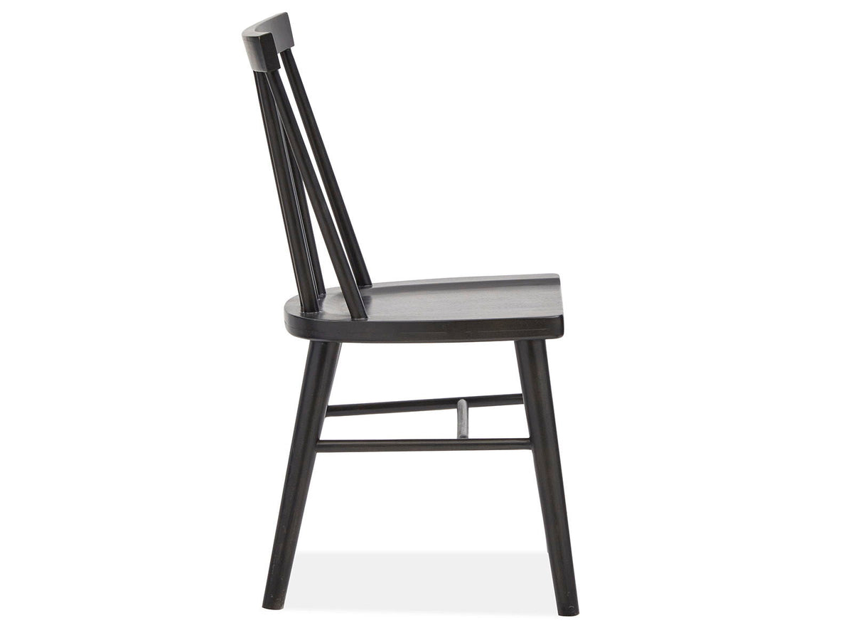Lindon - Dark Dining Side Chair (Set of 2) - Coffee Bean