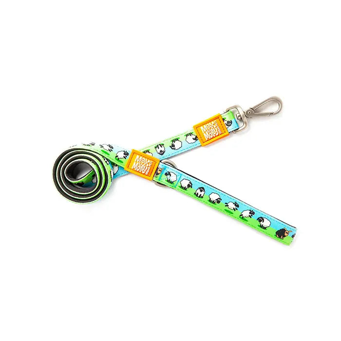 Max & Molly Black Sheep Dog Leash Padded Comfort Large