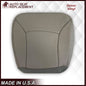 2000-2002 Ford E-Series Econoline Van E150 E250 E350 E450 Replacement Vinyl Seat Cover In SOLID Gray