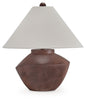 Honsworth - Poly Table Lamp - Antique Brown