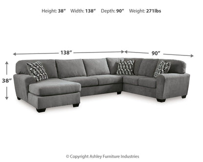 Birkdale Court - 3 Piece Sectional