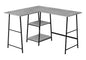 Computer Desk, Home Office, Corner, Storage Shelves, L Shape, Work, Laptop, Contemporary, Modern