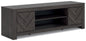 Cayboni - LG TV Stand With Fireplace Option