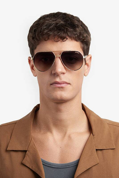 Carrera 1067/S Pilot Sunglasses with Brown Gradient Lenses 62mm