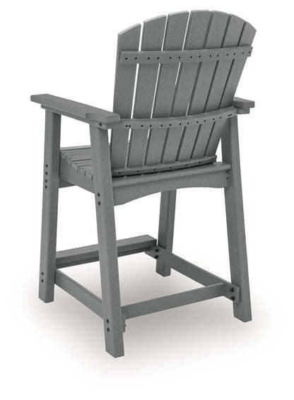 Sanctuary Beach - Barstool (Set of 2) - Dark Gray