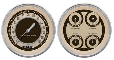 Classic Instruments Nostalgia VT Series Gauge Sets - NT52SLF