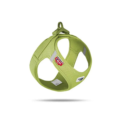 Curli Vest Harness Clasp Air-Mesh Dog Harness Lime Medium