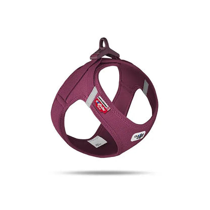 Curli Vest Harness Clasp Air-Mesh Dog Harness Ruby Medium