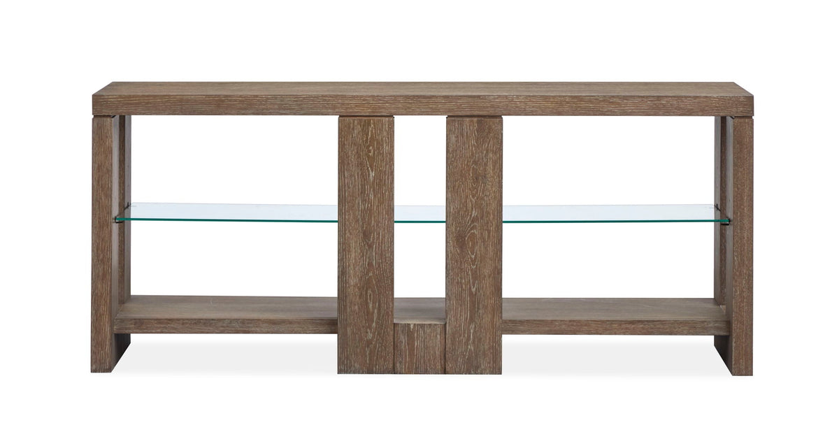 Conway - Console Sofa Table - Spiced Brown