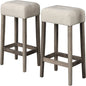 Transitional Backless Counter Stool (Set of 2)