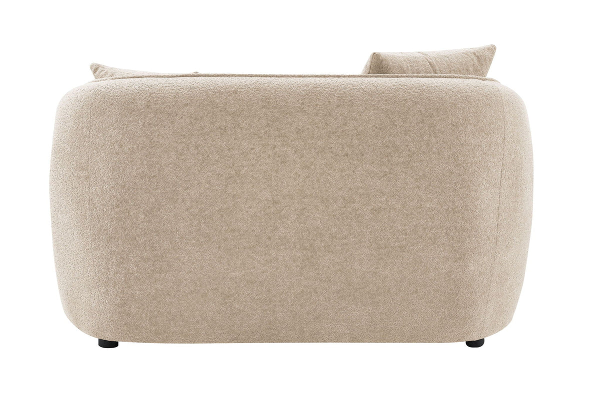 Keith - Loveseat With 2 Matching Color Toss Pillows