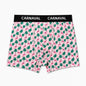 Carnaval Socks Flamingo Pattern Boxer Briefs Large 1 Count