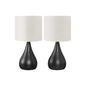 Lighting, Table Lamp, Contemporary (Set of 2) - Black