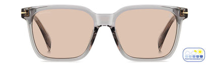 David Beckham DB 1199/G/S Pink Men's Square Sunglasses 55mm