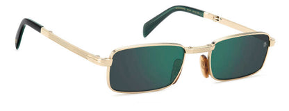 David Beckham DB 99/ORIGAMI Green Men's Sunglasses 53mm