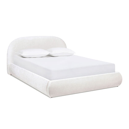 Archie Puffy Grounded - Upholstered Platform Bed