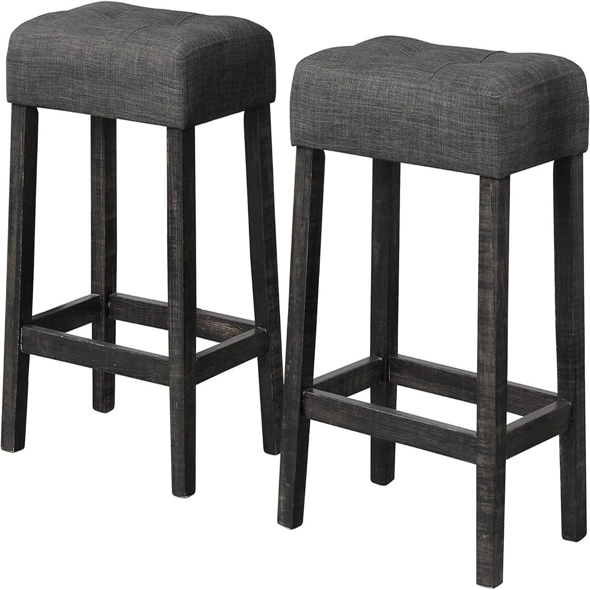 Transitional Backless Counter Stool (Set of 2)