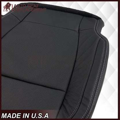 2017-2021 Ford F250 XLT Replacement Seat Covers In Charcoal Black