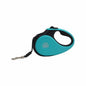 Doggie Soft Series Retractable Dog Leash Turquoise Large