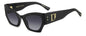 Dsquared2 Dark Grey Square Women's Sunglasses D2 0132/S