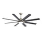 Ceiling Fan With Dimmable LED Light, 8 Blades, Reversible DC Motor, Remote Control