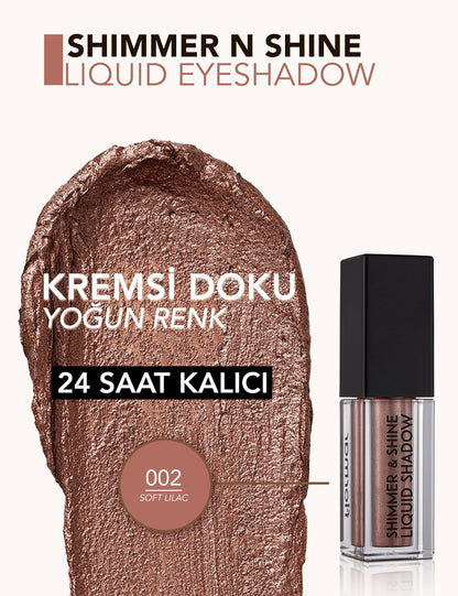 Flormar Shimmer & Shine Intense Liquid Metallic Eyeshadow