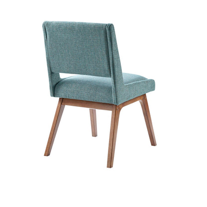 Dining Chair With Upholstered Seat And Back (Set of 2) - Blue