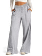 Drawstring Wide Leg Pants