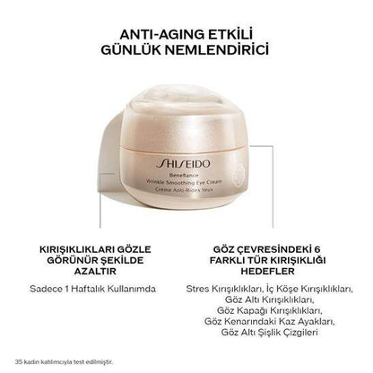 Shiseido Benefiance Wrinkle Smoothing Eye Cream 15 ml