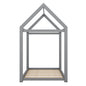 Wooden House Shaped Bed
