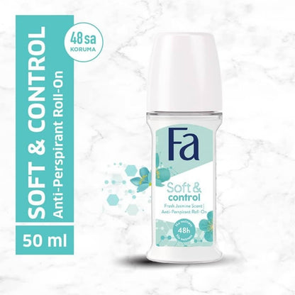 Fa Soft & Control Roll-On Deodorant for Women 50 ml