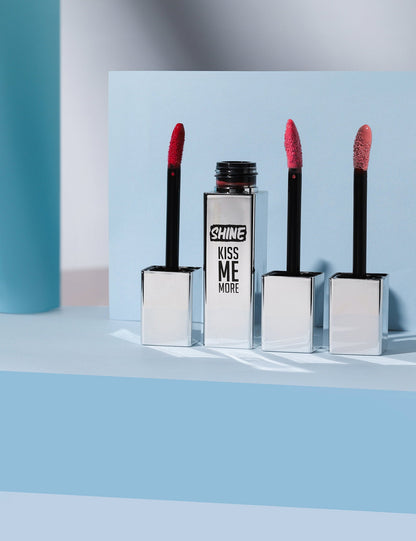 Flormar Shine Kiss Me More Long Lasting Glossy Liquid Lipstick