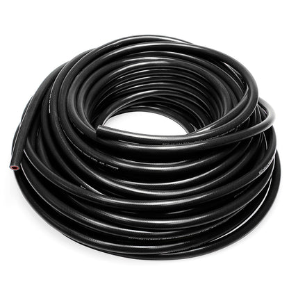 HPS High Temp 5/8"ID(16mm)Reinforced Silicone Heater Hose Black 10 Ft Roll