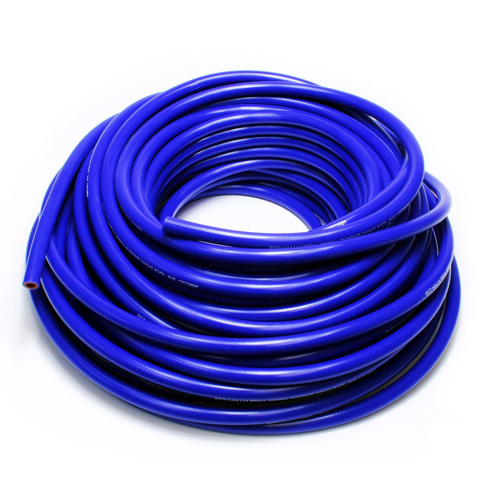 HPS High Temp 3/4" ID (19mm) Reinforced Blue Silicone Heater Hose - 25 Ft.