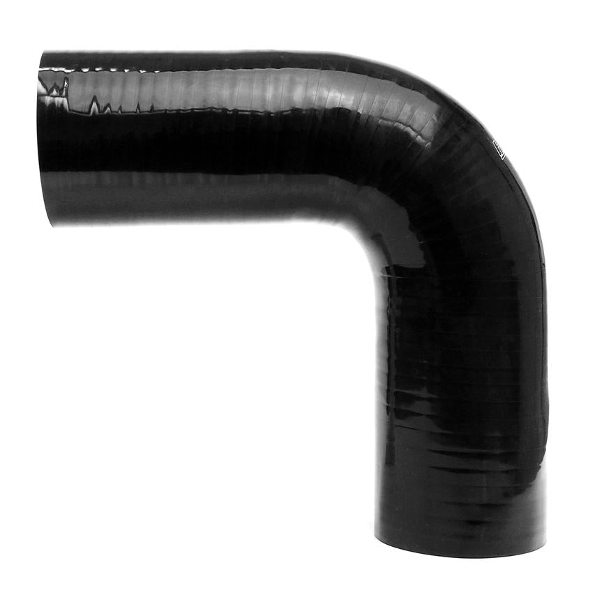 HPS Performance Products HPS 2-1/2" ID, Silicone 90 Degree Elbow Coupler Hose, High Temp 4-ply Reinforced