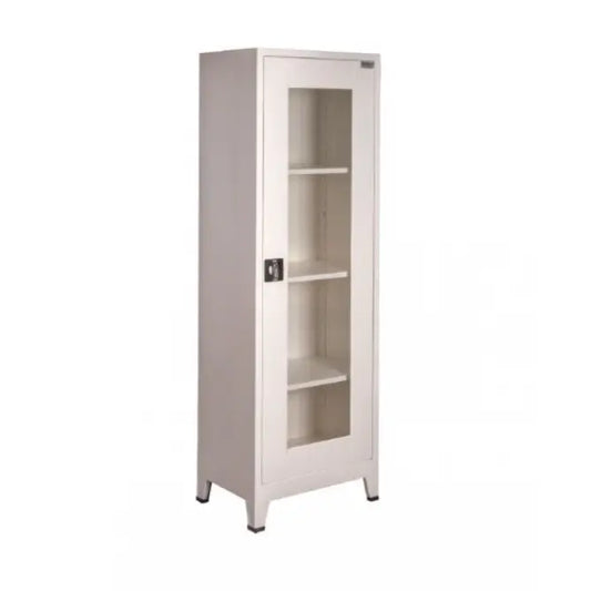 Turmed Single Medical Cabinet with Glass Doors 600x1800mm
