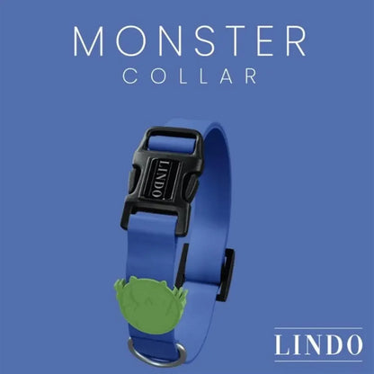 Lindo Monster Dog Collar Adjustable Large 46-70cm