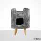 Lotus Pet Design Oslo Grey Cat Scratching Post 1 Unit