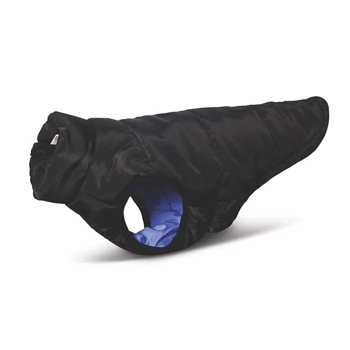 M-Pets Gentle Dog Winter Jacket Waterproof Coat Black Blue Large