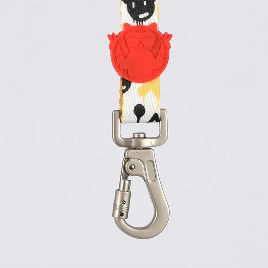 Lindo Bad Mouse Dog Leash for Medium Breeds 20mm x 120cm